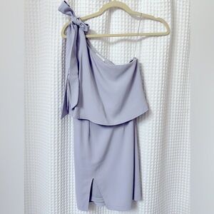One shoulder superdown xxs mini dress